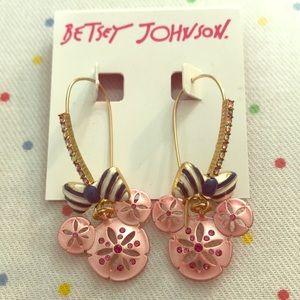 SOLD Betsey Johnson Disney Minnie Earrings